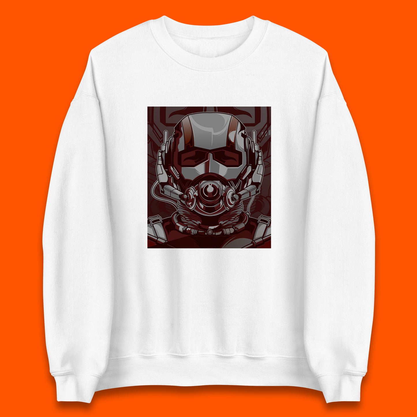 Marvel Comics Ant Man And The Wasp American Superhero Film Ant Man Face Helmet Avengers Movie Unisex Sweatshirt