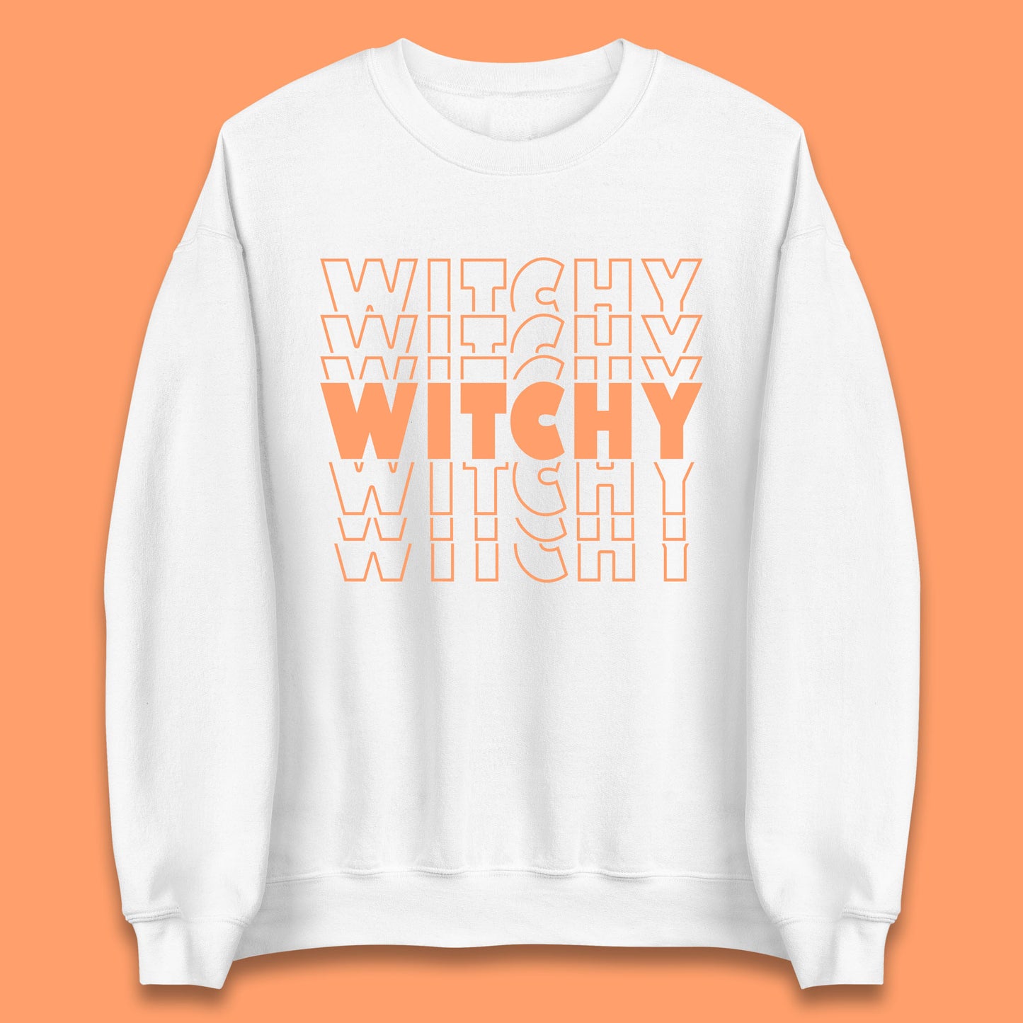 Witchy Halloween Witches Spooky Witch Vibes Witchy Aesthetic Halloween Party Unisex Sweatshirt