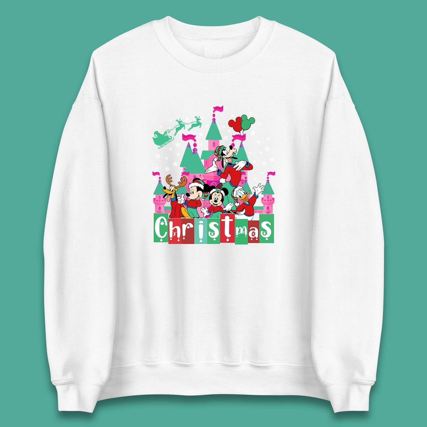 christmas disneyland sweatshirt