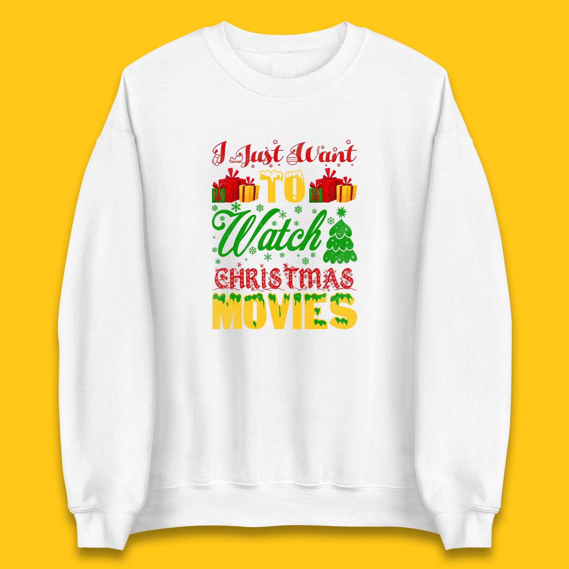 christmas movie sweatshirt