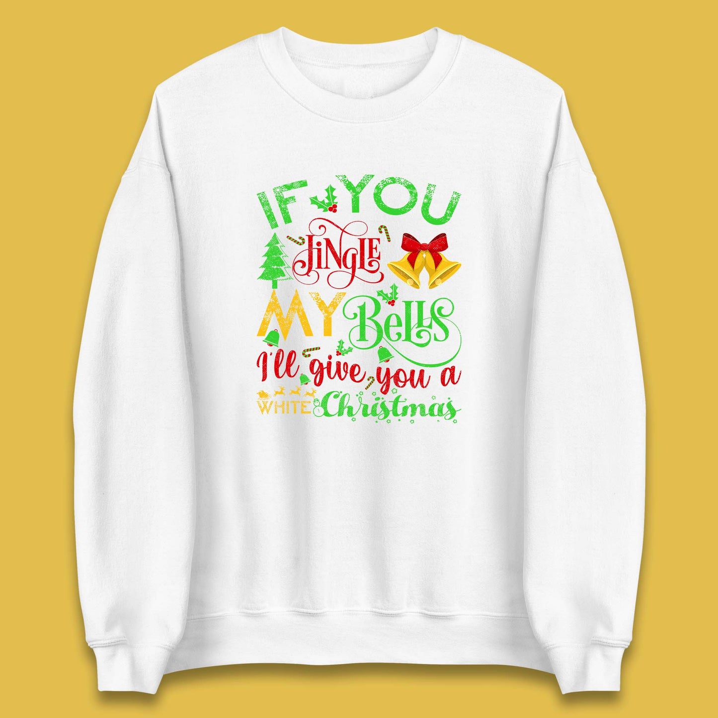 jingle bells funny sweatshirt