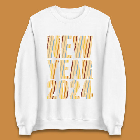 Retro Style New Year 2024 Unisex Sweatshirt