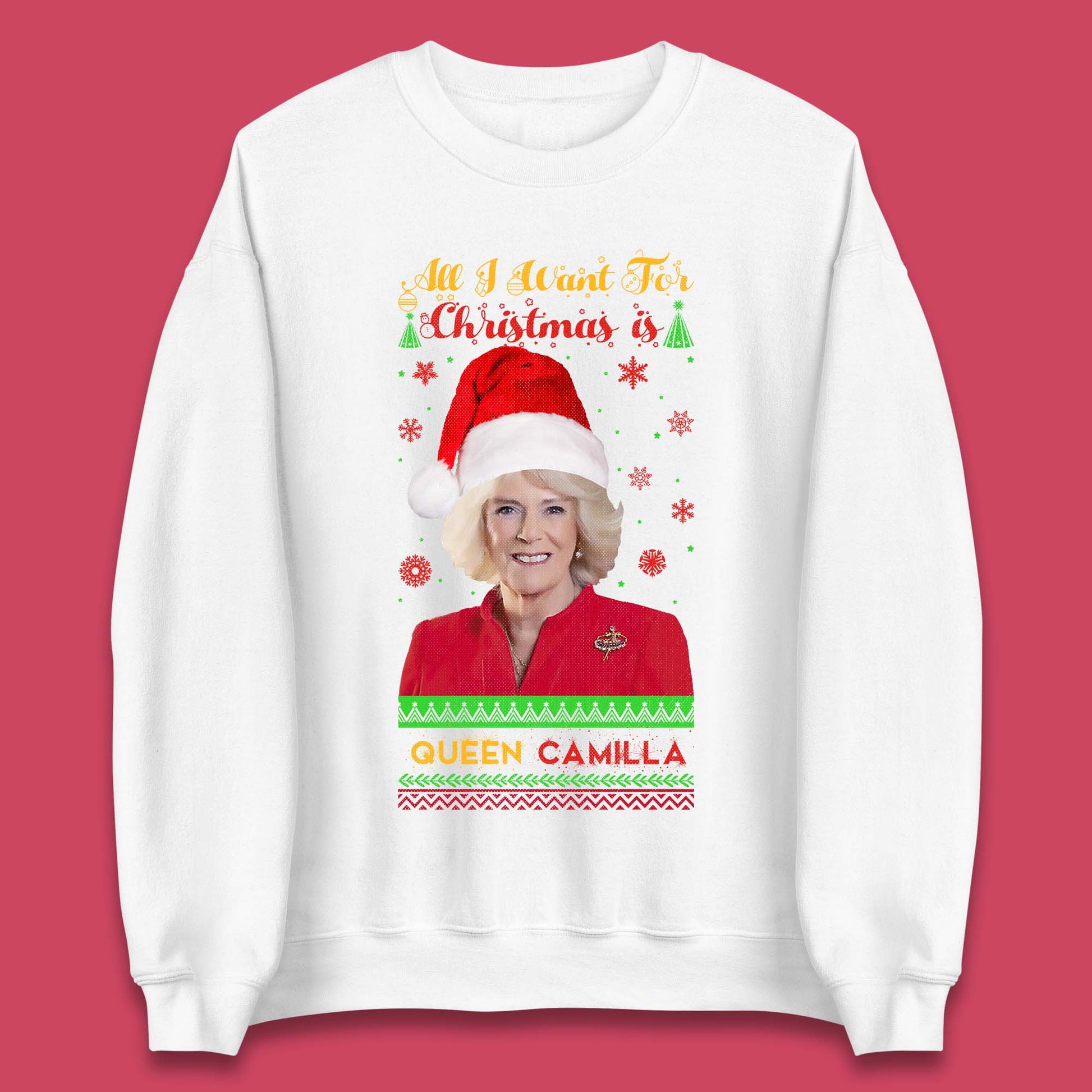 Queen Camilla Christmas Jumper