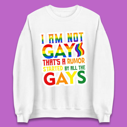 I Am Not Gay Unisex Sweatshirt