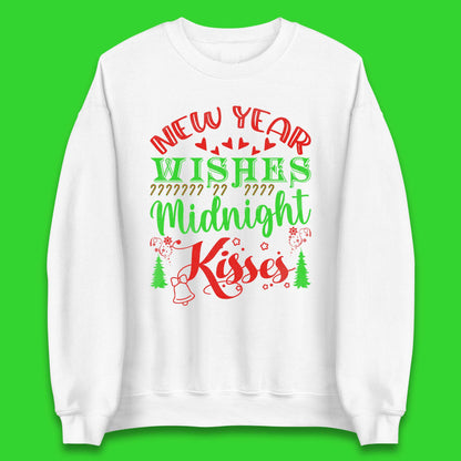 new year wishes christmas sweatshirt