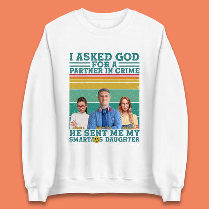 Personalised My Smartass Daughter Unisex Sweatshirt