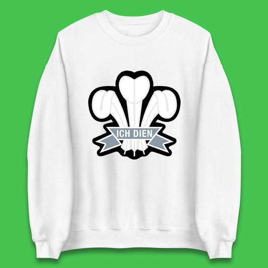 Vintage Wales Rugby Retro Style Wales National Rugby Union Team Welsh Rugby Union Unisex Sweatshirt