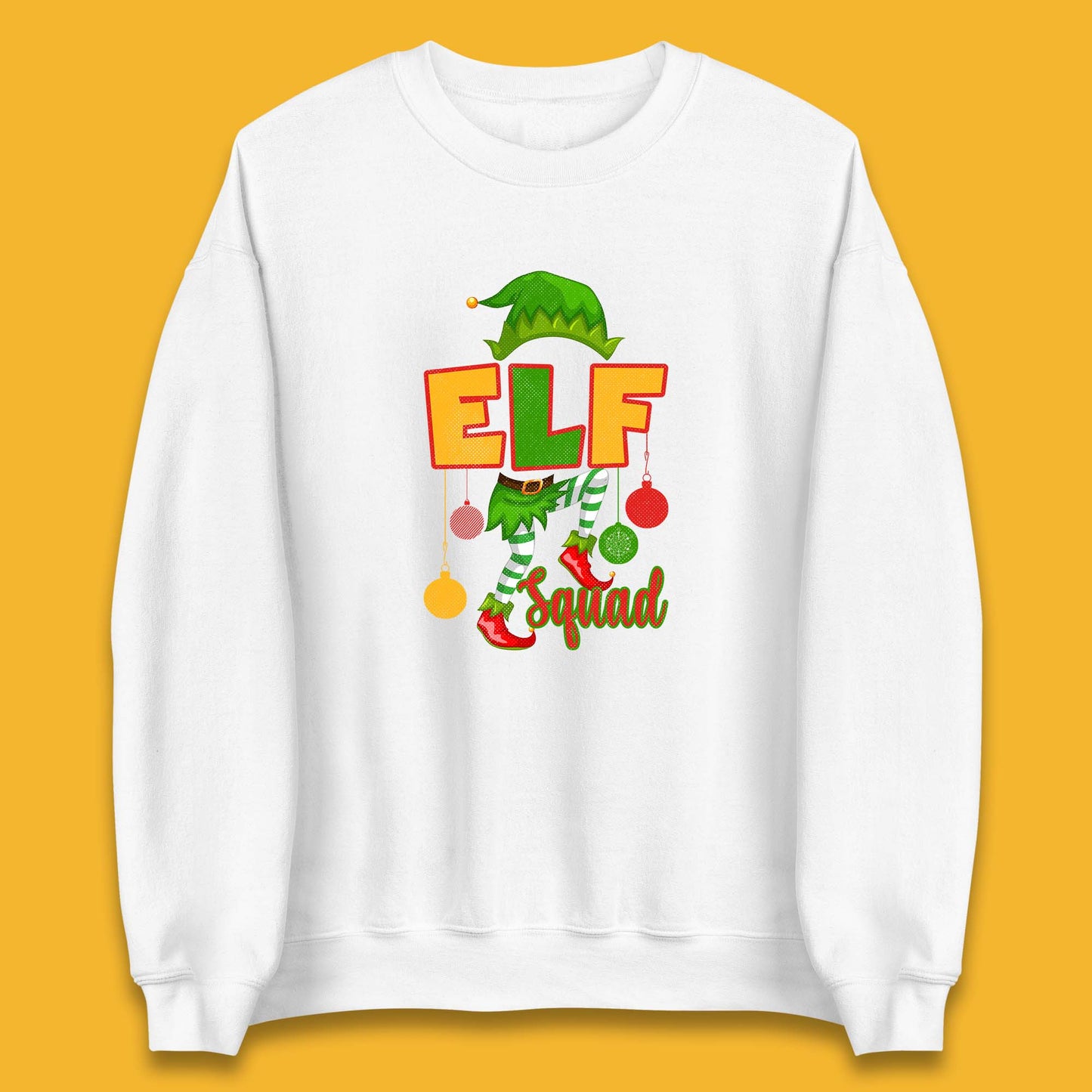 elf squad christmas sweatshirt