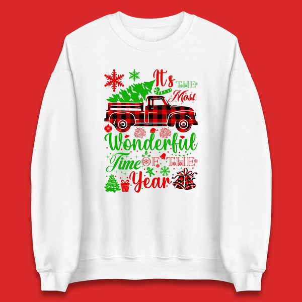Wonderful Time Of The Year Christmas Unisex Sweatshirt