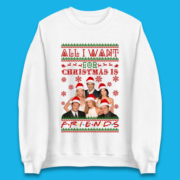 Want Friends For Christmas Unisex Sweatshirt