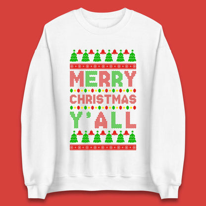 Merry Christmas Y'All Unisex Sweatshirt