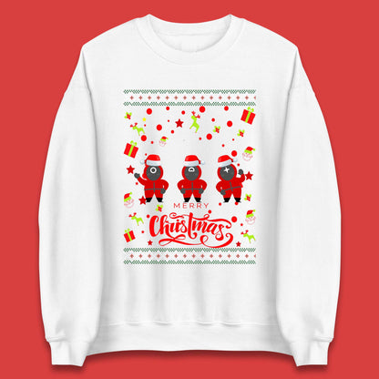 Squid Game Guards Christmas Unisex Sweatshirt