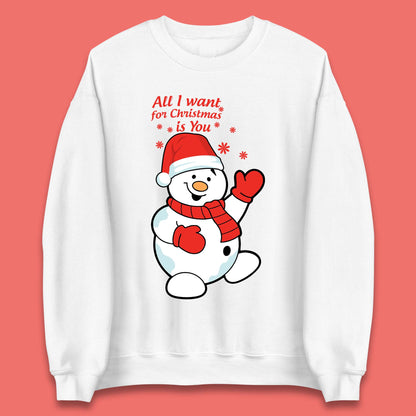 Snowman Christmas Unisex Sweatshirt