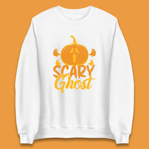 Scary Ghost Halloween Scream Ghost Face Horror Scary Pumpkin Ghostface Unisex Sweatshirt