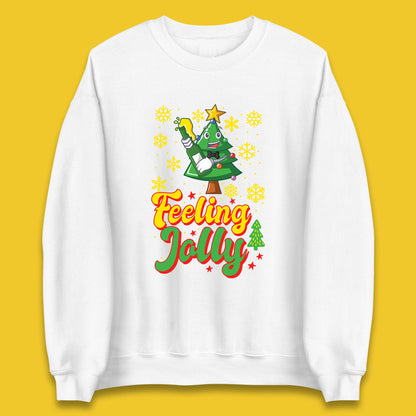 feeling jolly christmas beer sweatshirt