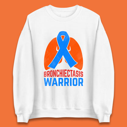 Bronchiectasis Warrior Support Unbreakable Awareness Survivor Unisex Sweatshirt