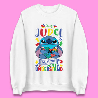 Autism Disney Stitch Unisex Sweatshirt