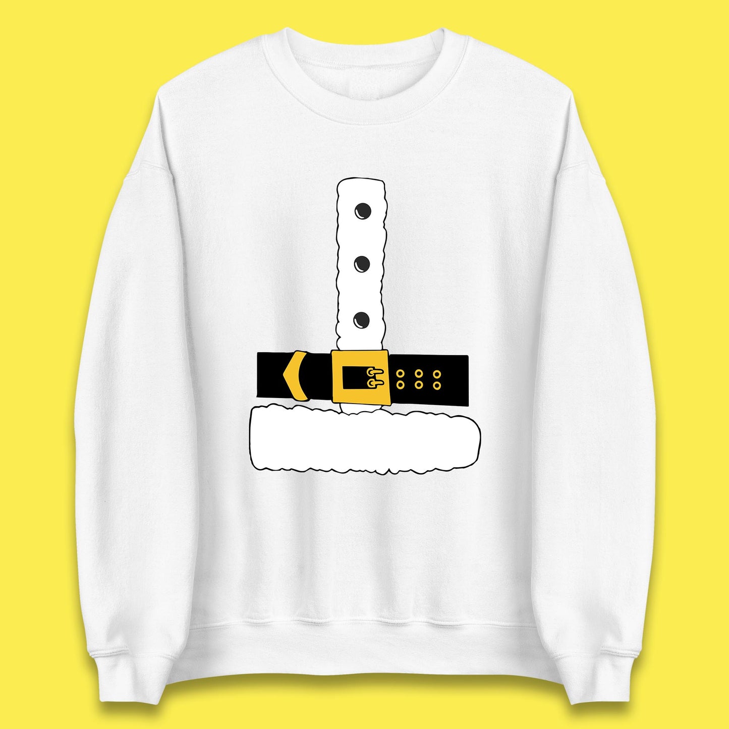 christmas santa claus costume sweatshirt