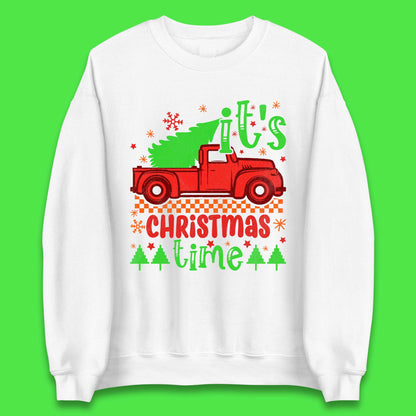 Christmas Truck Unisex Sweatshirt