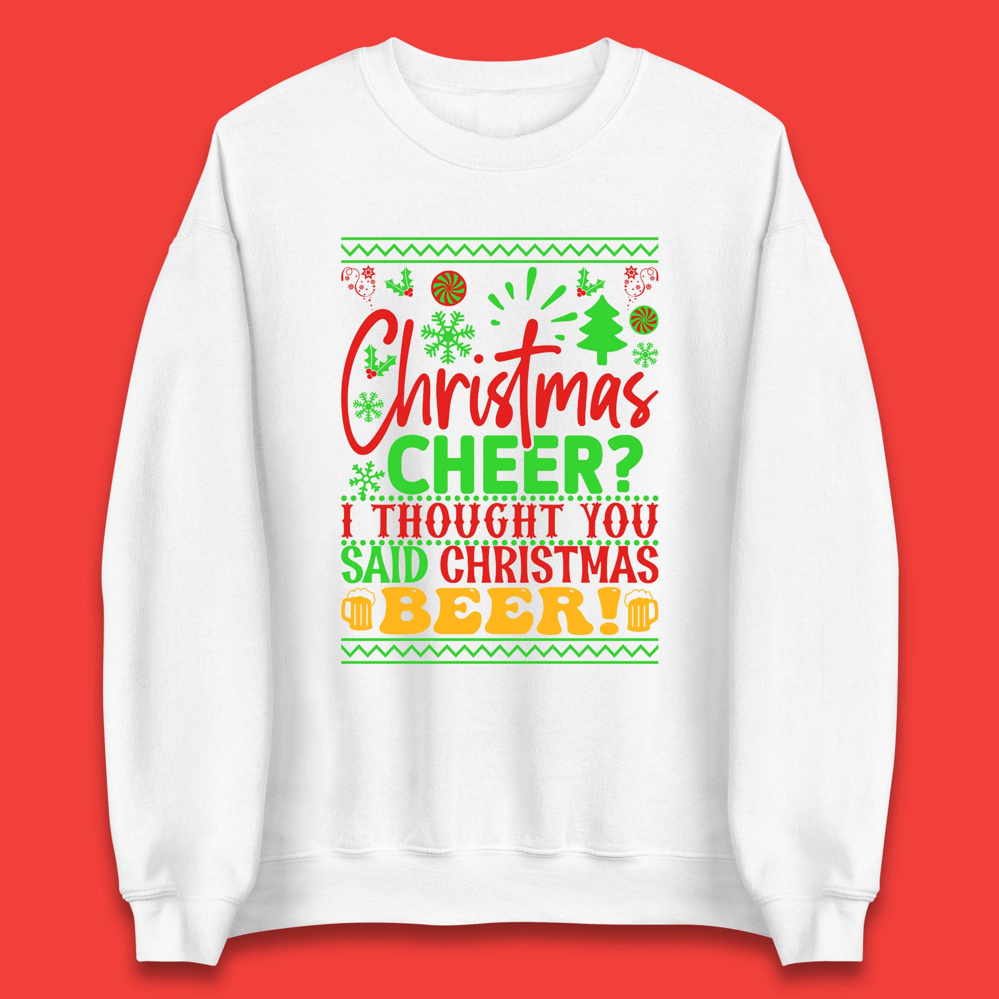 christmas cheer sweater