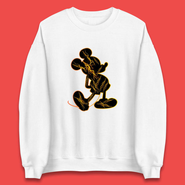 Disney Classic Mickey Mouse Pose Disney Retro Cartoon Character Disneyland Holiday Vacation Unisex Sweatshirt