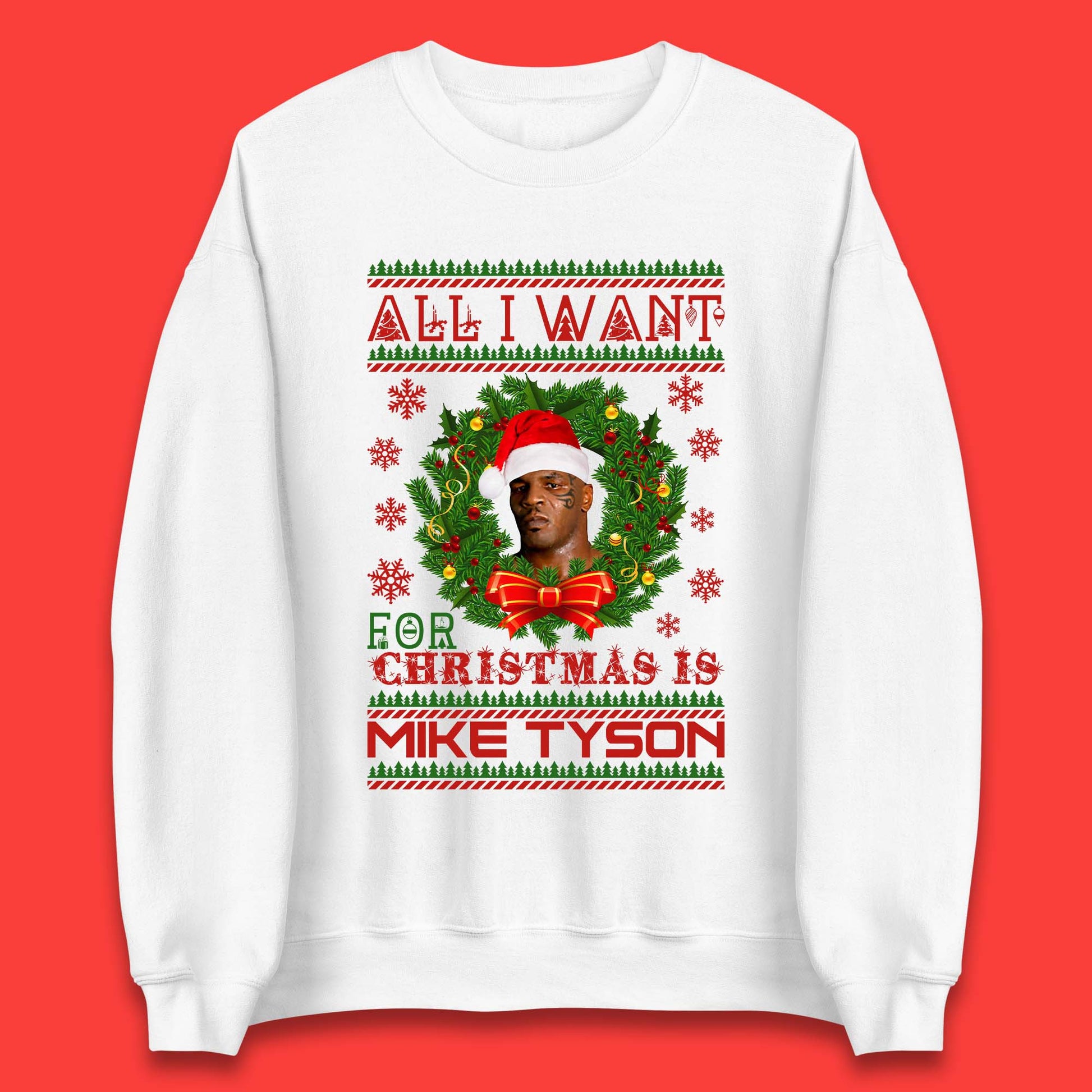 Mike Tyson Christmas Jumper