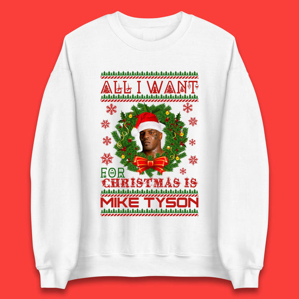 Mike Tyson Christmas Unisex Sweatshirt