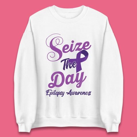 Seize the Day Epilepsy Awareness Unisex Sweatshirt