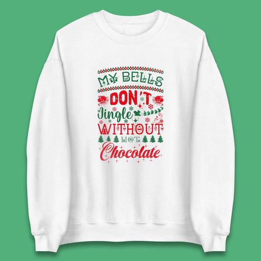 funny christmas chocolate sweatshirt