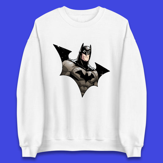 Batman Superhero DC Comics Batman Comic Book Fictional Character Unisex Sweatshirt