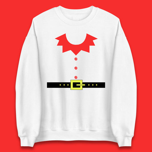 christmas elf costume sweatshirt