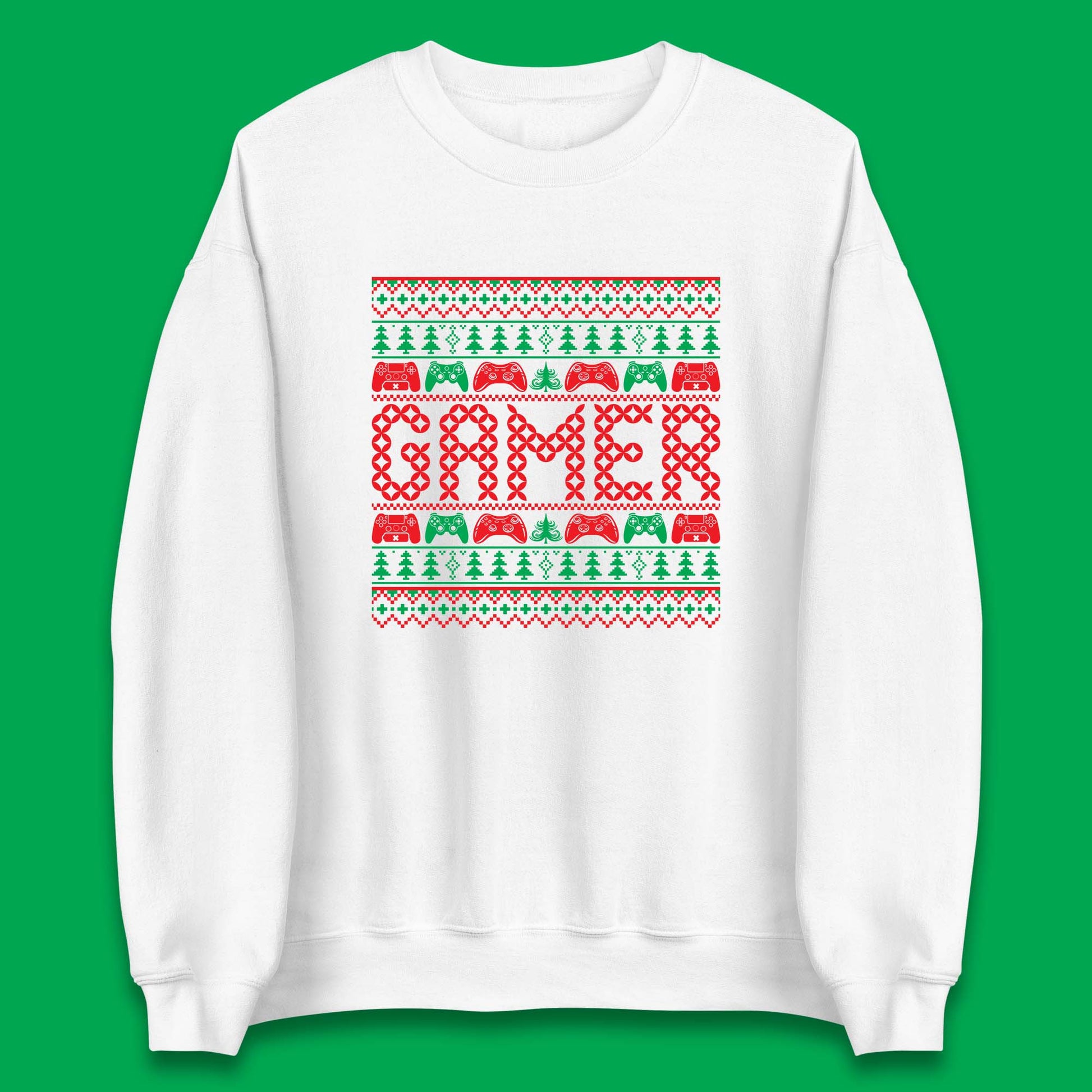 gamer christmas jumper