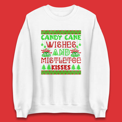 candy cane christmas sweatshirt