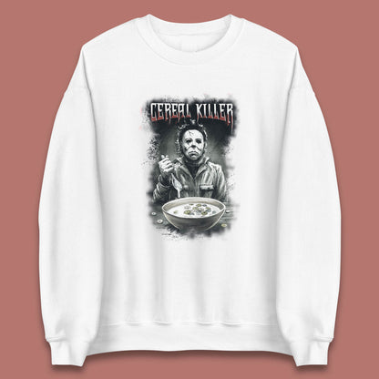 Michael Myers Cereal Killer Halloween Serial Killer Horror Movie Character Unisex Sweatshirt