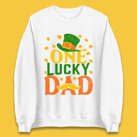 One Lucky Dad Patrick's Day Unisex Sweatshirt