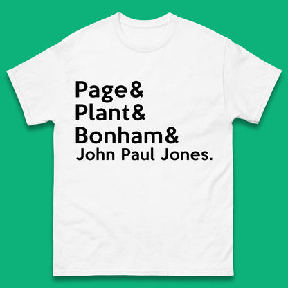 Led Zeppelin Band T Shirt