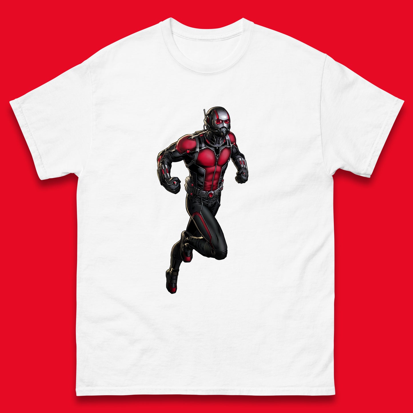 Ant Man and The Wasp Marvel Comics American Superhero Ant Man In Action Ant-Man Costume Avengers Movie Mens Tee Top