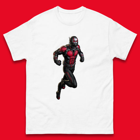 Ant Man and The Wasp Marvel Comics American Superhero Ant Man In Action Ant-Man Costume Avengers Movie Mens Tee Top