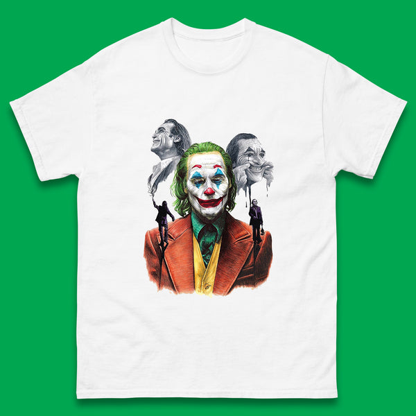 The Joker Why So Serious? Movie Villain Comic Book Character Supervillain Movie Poster Mens Tee Top
