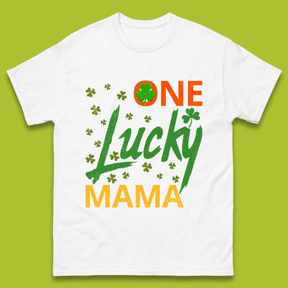 One Lucky Mama Patrick's Day Mens T-Shirt