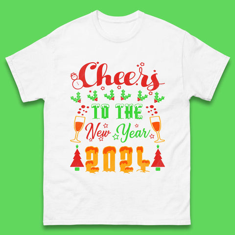 Cheers To The New Year 2024 Mens T-Shirt