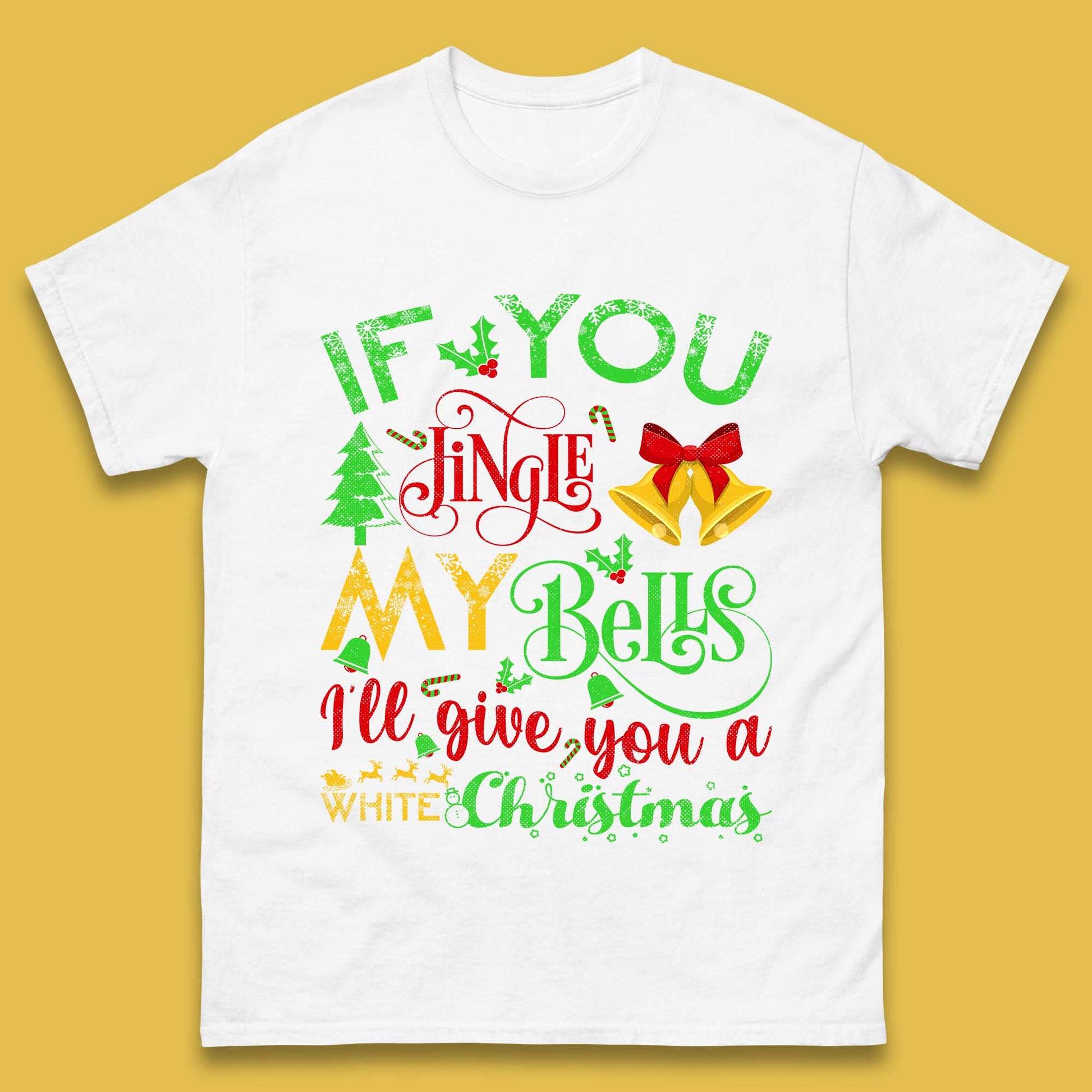 jingle bells funny t shirt