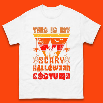This Is My Scary Halloween Costume Spooky Haunted House Creepy Halloween Mens Tee Top