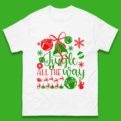 jingle all the way christmas t shirt