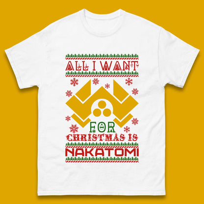 Want Nakatomi For Christmas Mens T-Shirt