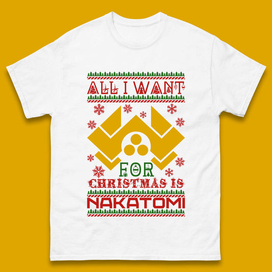 Want Nakatomi For Christmas Mens T-Shirt
