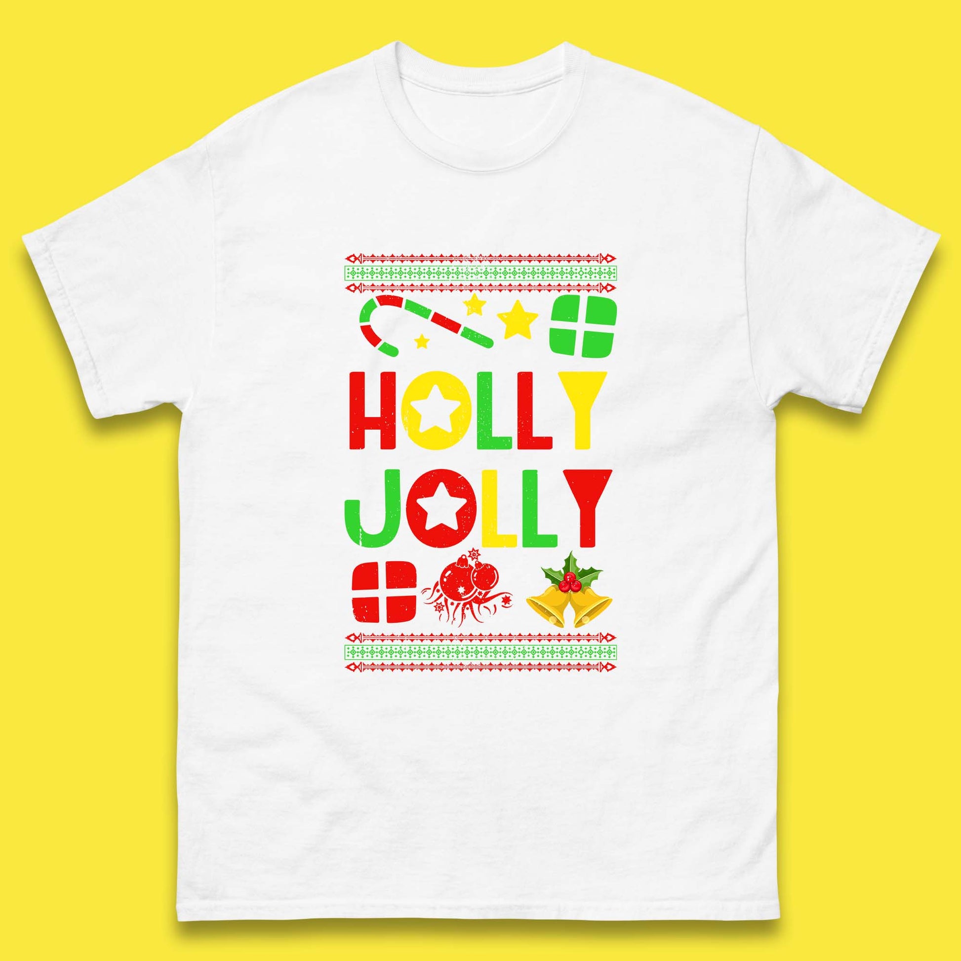 Holholly jolly christmas t shirtly Jolly Christmas T Shirt