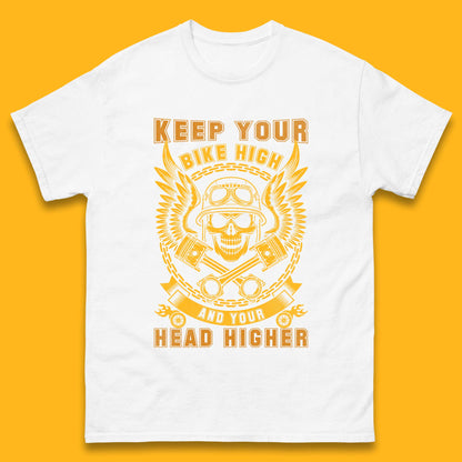 Keep Your Bike High Mens T-Shirt