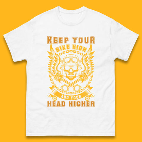 Keep Your Bike High Mens T-Shirt