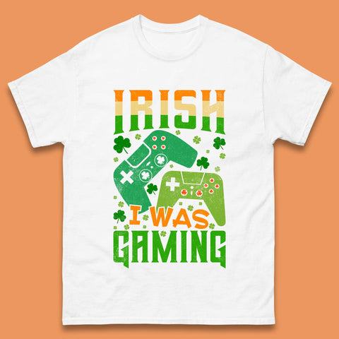 Irish I Was Gaming Mens T-Shirt